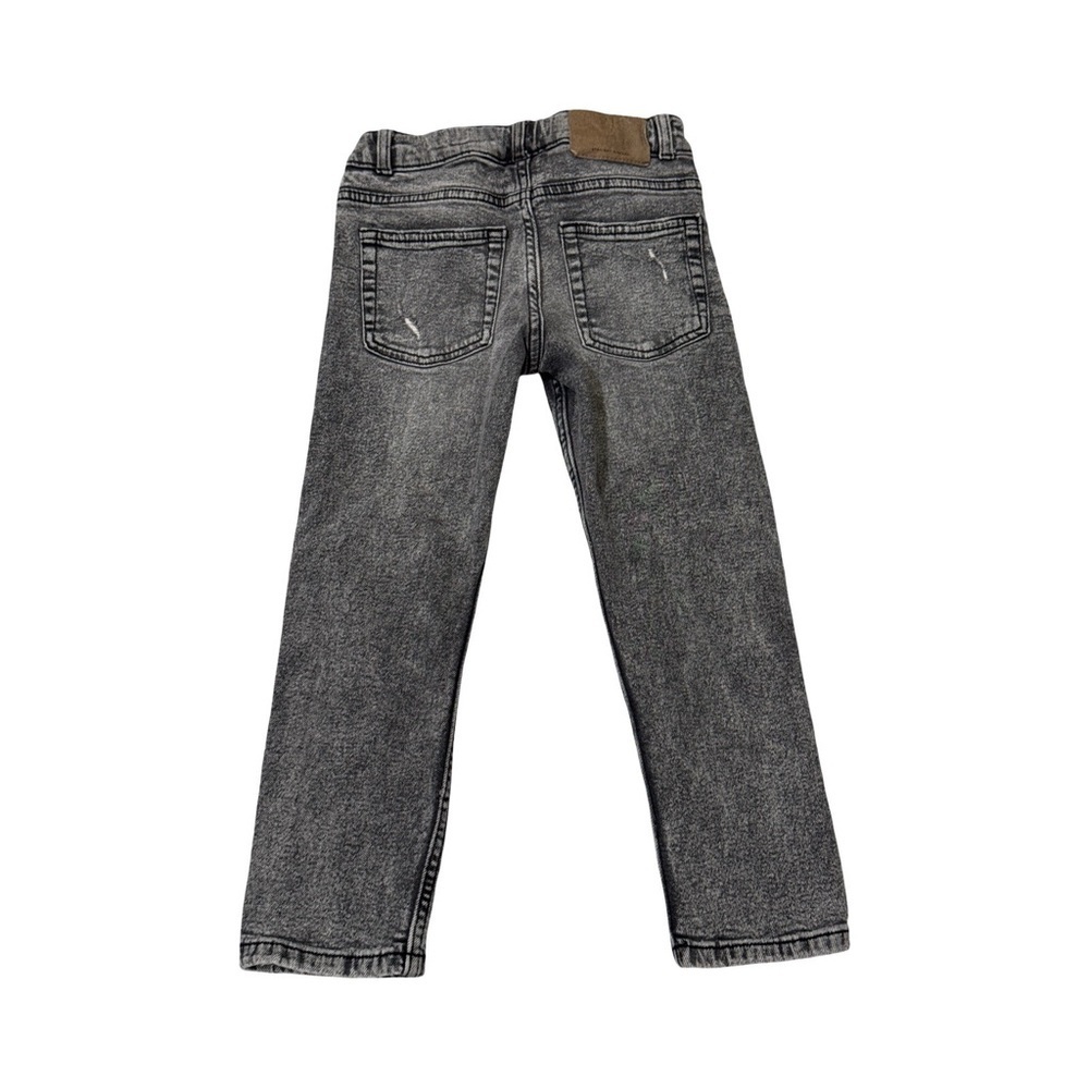 Zara Gray Denim Pants - Picture 2 of 5